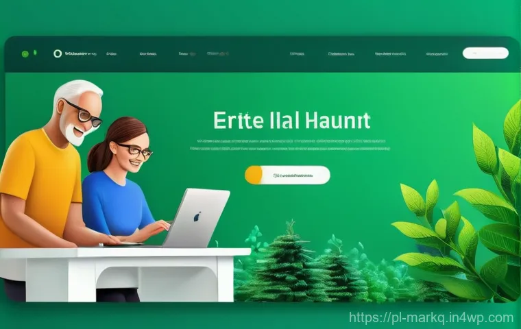성공적인 웹사이트 설계 기초 - **Minimalist AI-Personalized Website Interface:** A high-angle shot of a sleek, modern laptop displa...